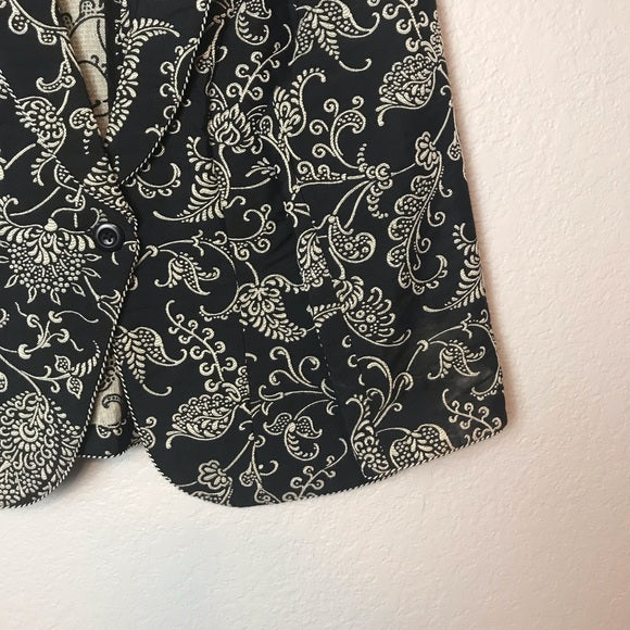 Paisley Vine Blazer Jacket