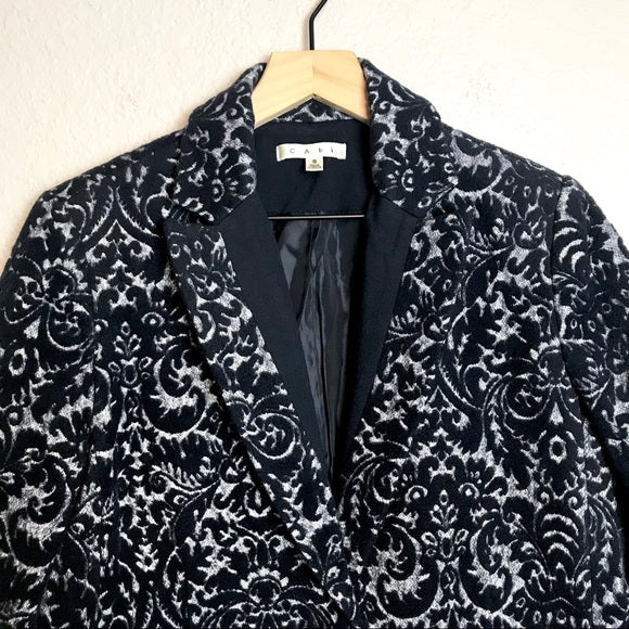 Jacquard Blazer Jacket