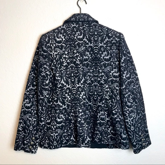 Jacquard Blazer Jacket