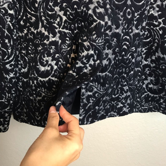 Jacquard Blazer Jacket