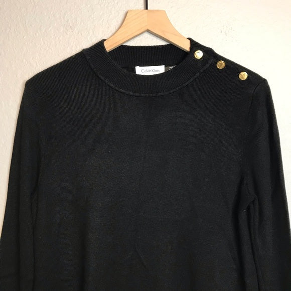 Shoulder Button Sweater