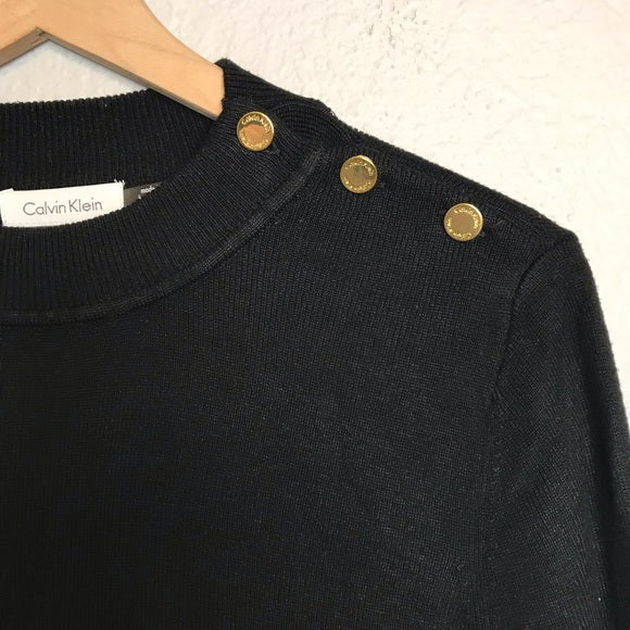 Shoulder Button Sweater