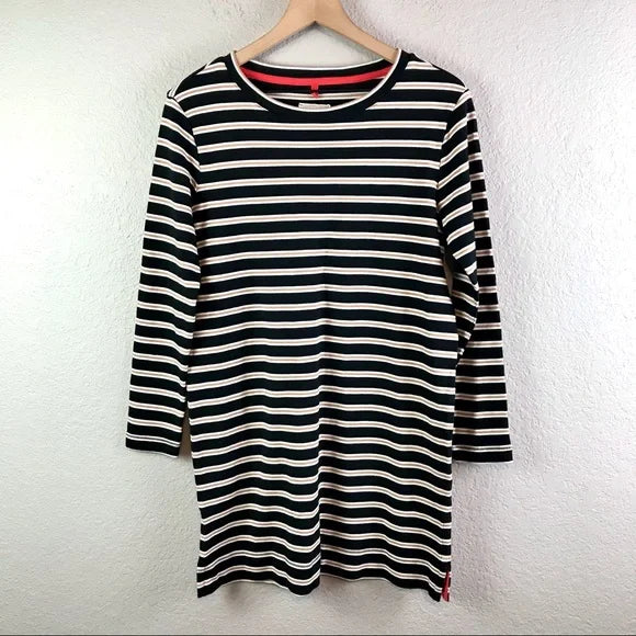 Long Sleeve Striped Shirt Dress