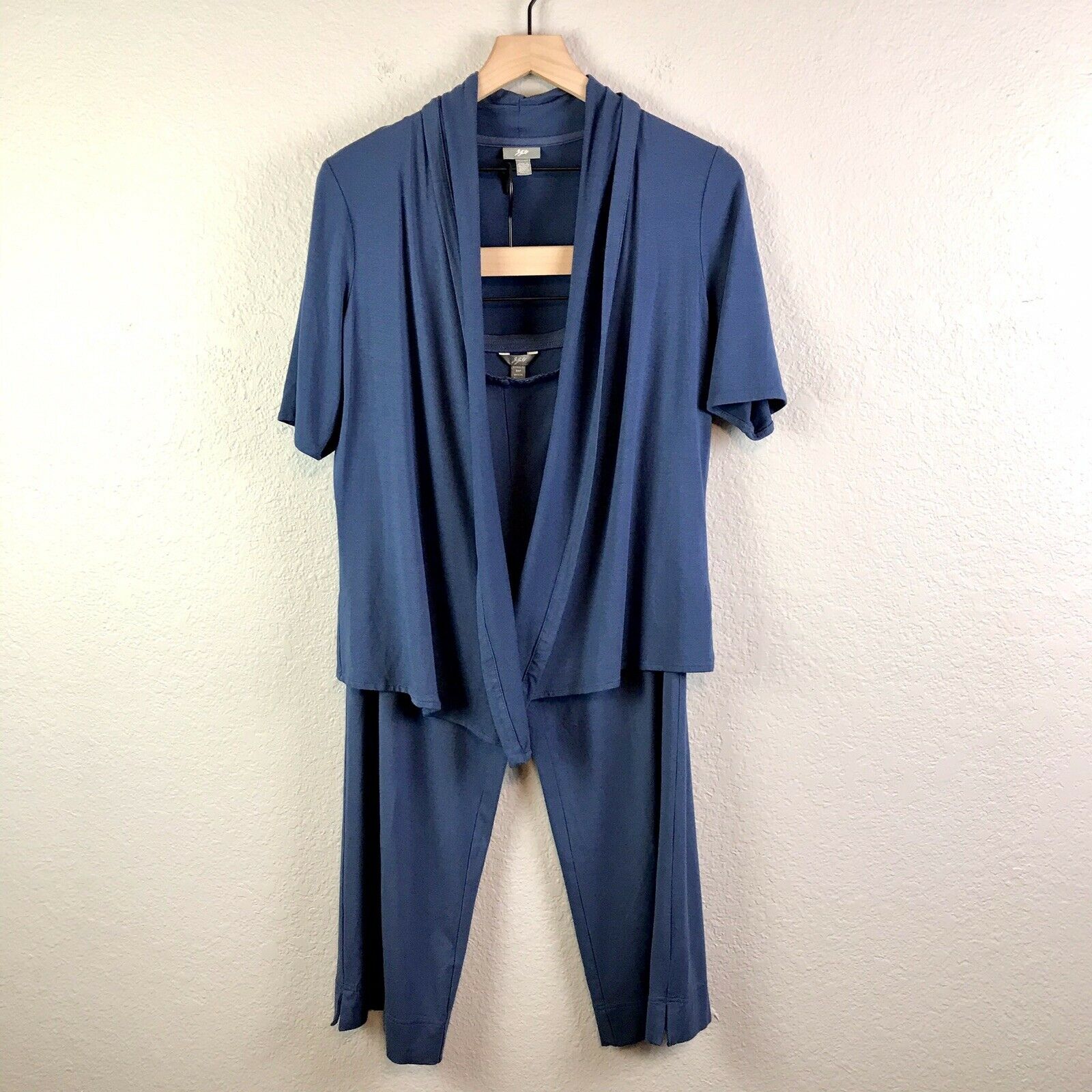 Cardigan Capri Pant Lounge Set