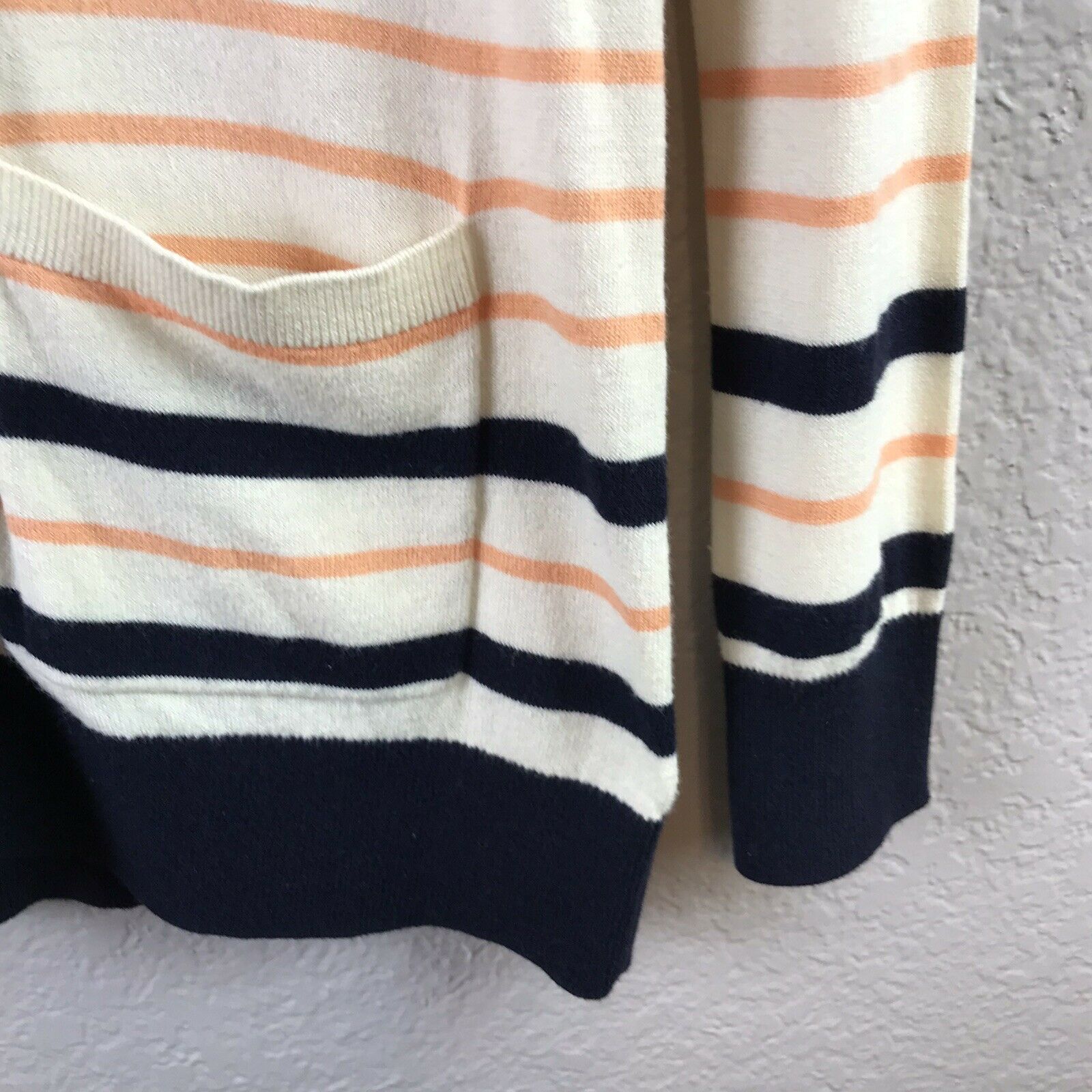 Striped Button Cardigan