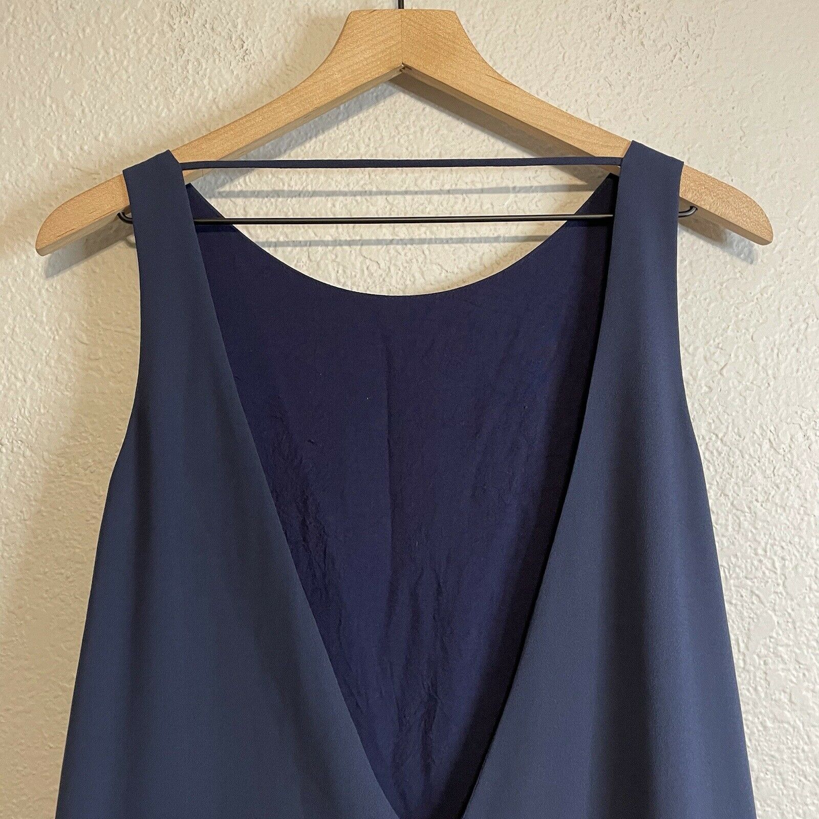 Low V-Back Tunic