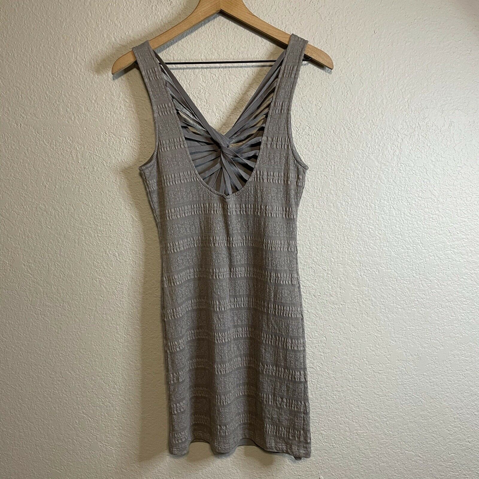 Strappy Twist Back Dress