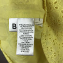 Eyelet Overlay Shift Dress-7