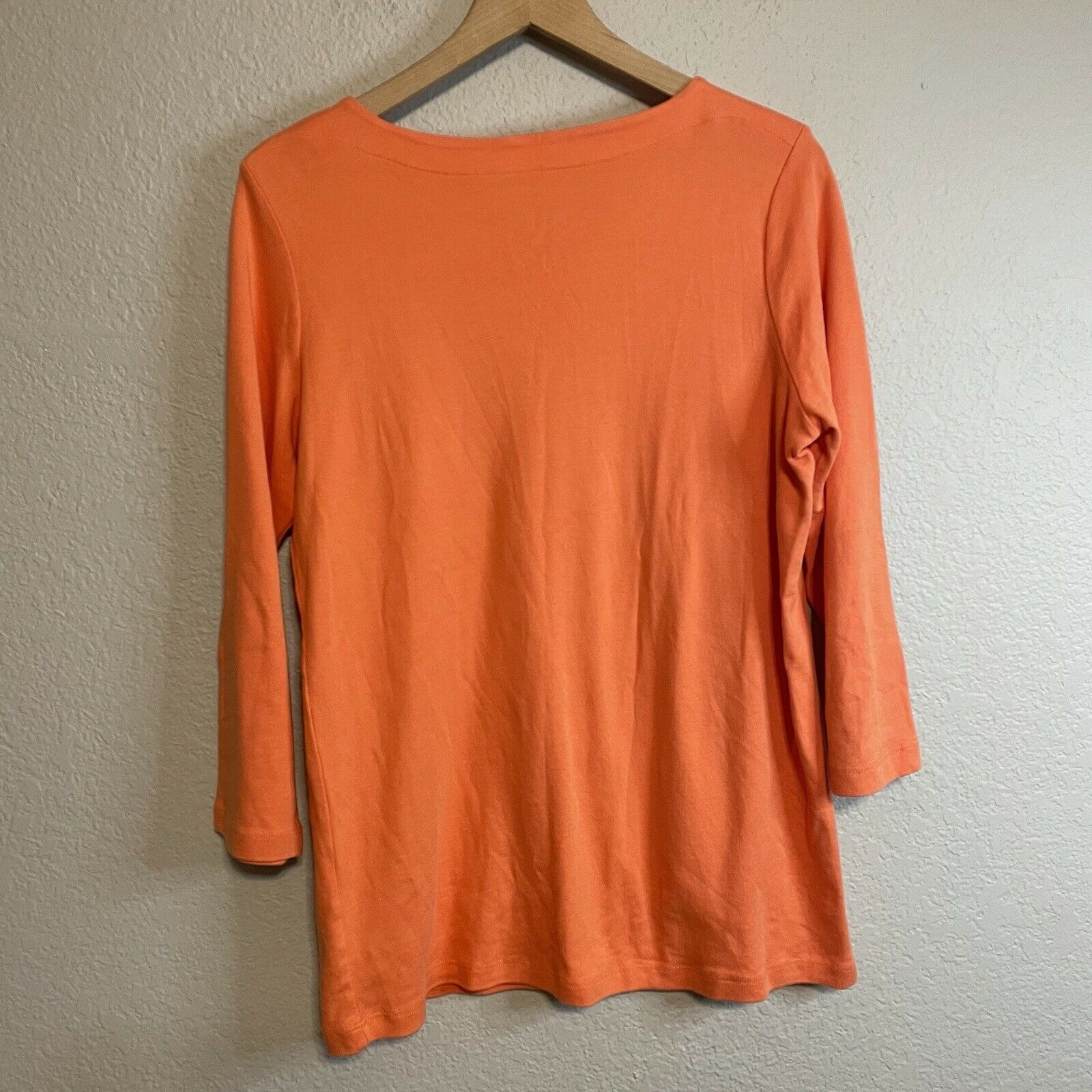 Wide Neck Cotton Tee