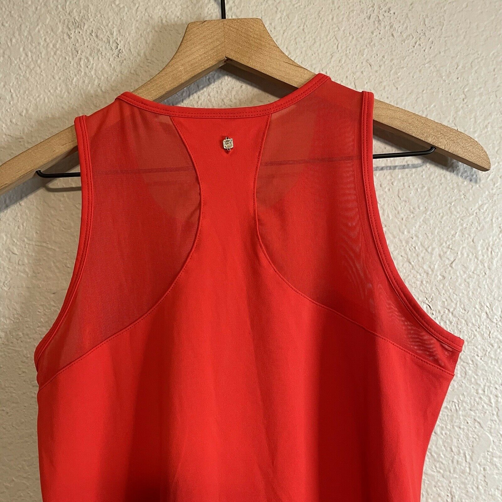 Mesh Panel Tank Top