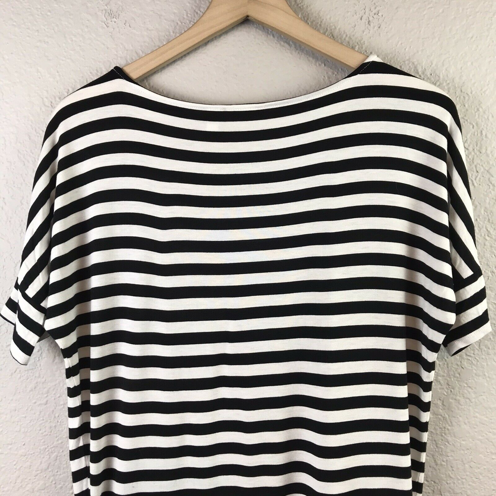 Striped Side Tie Blouse