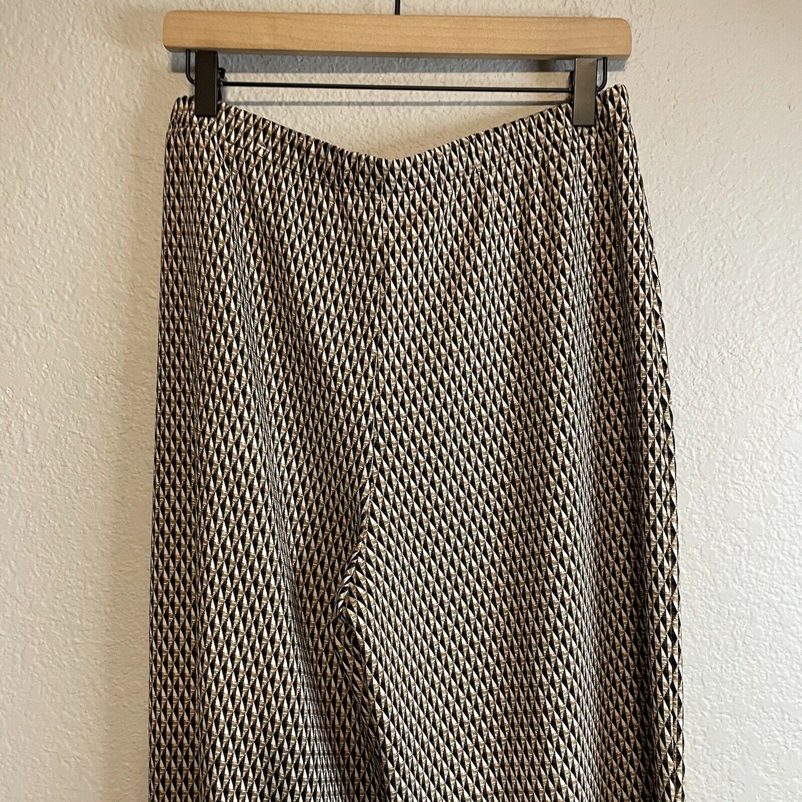 Palazzo Pull On Geometric Print Pants