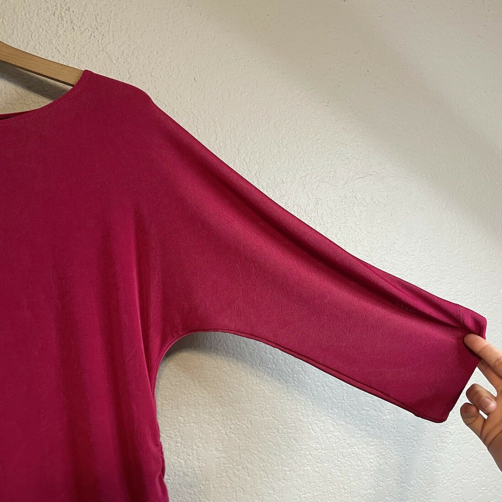 Dolman Sleeve Stretch Top