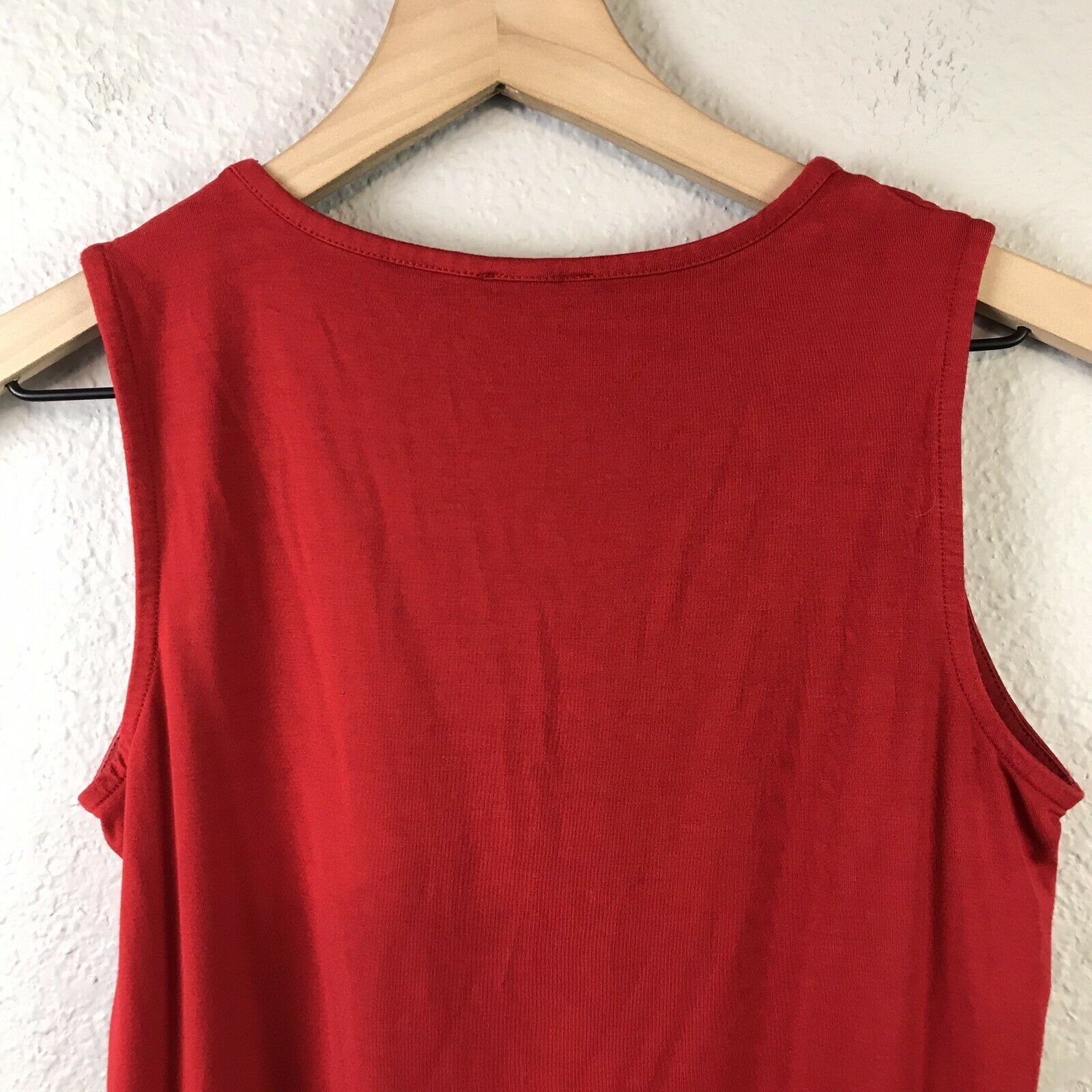 Satin Trim Tank Top