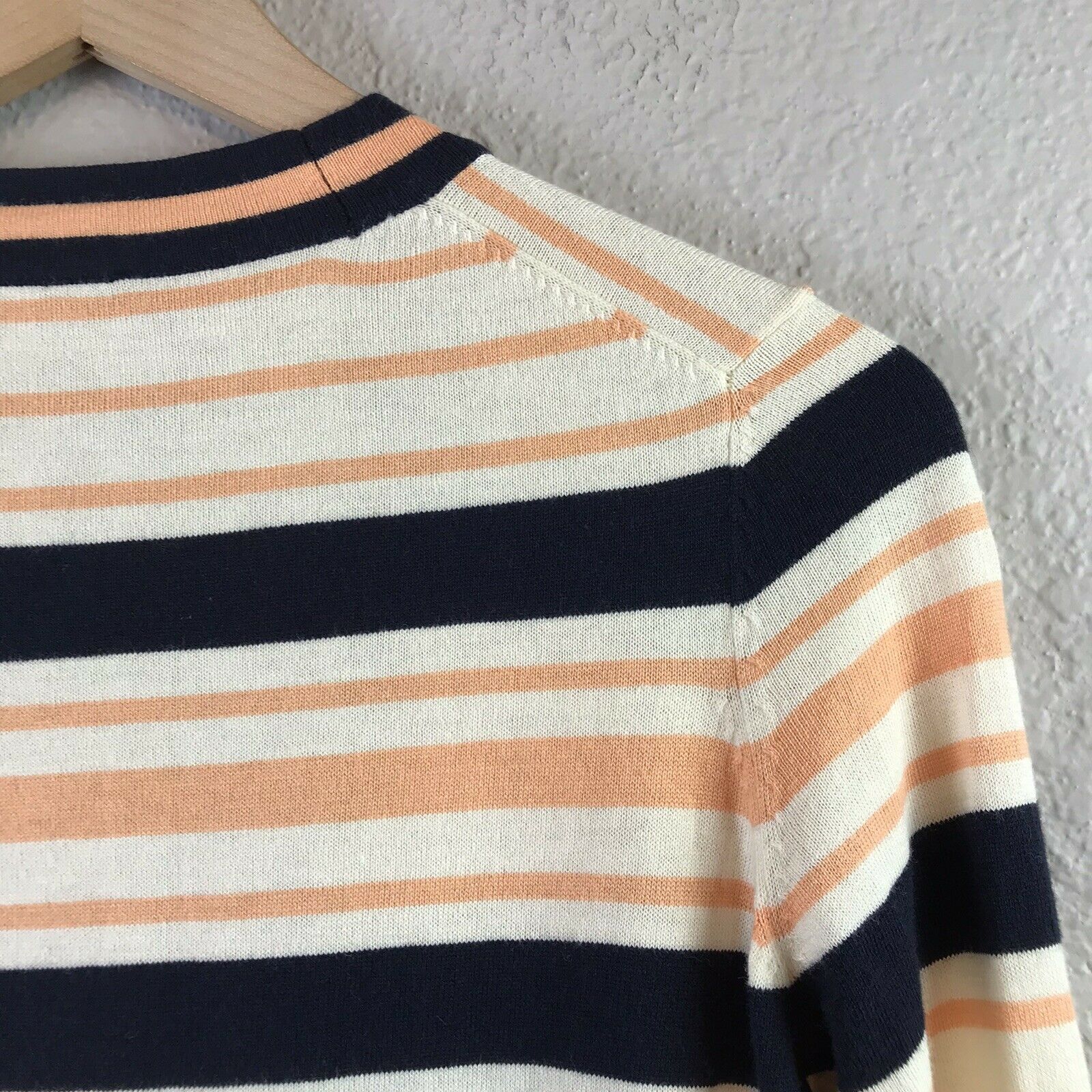 Striped Button Cardigan