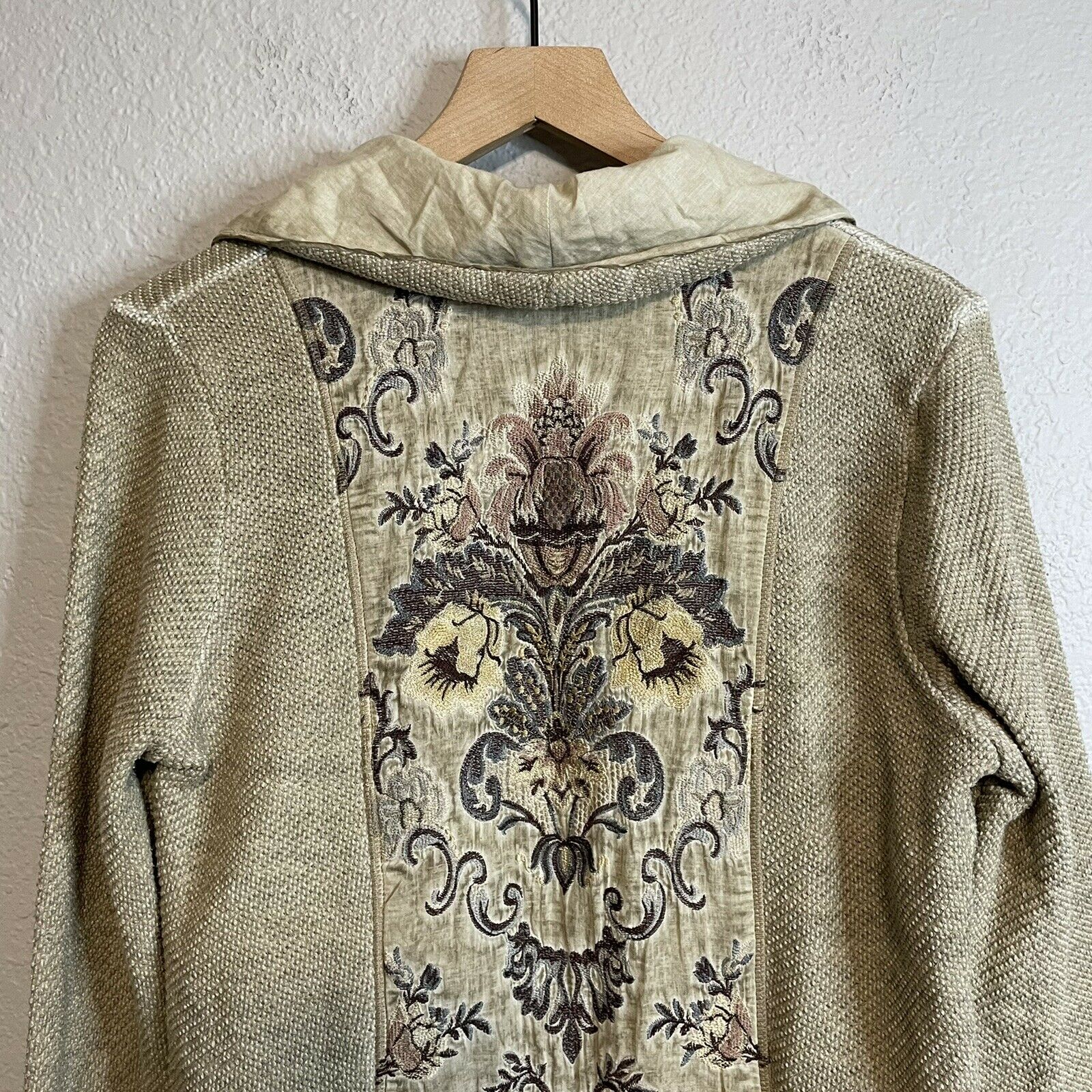 Tapestry Knit Cardigan