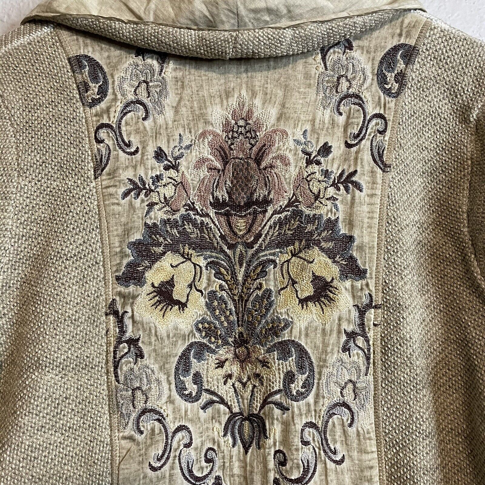 Tapestry Knit Cardigan