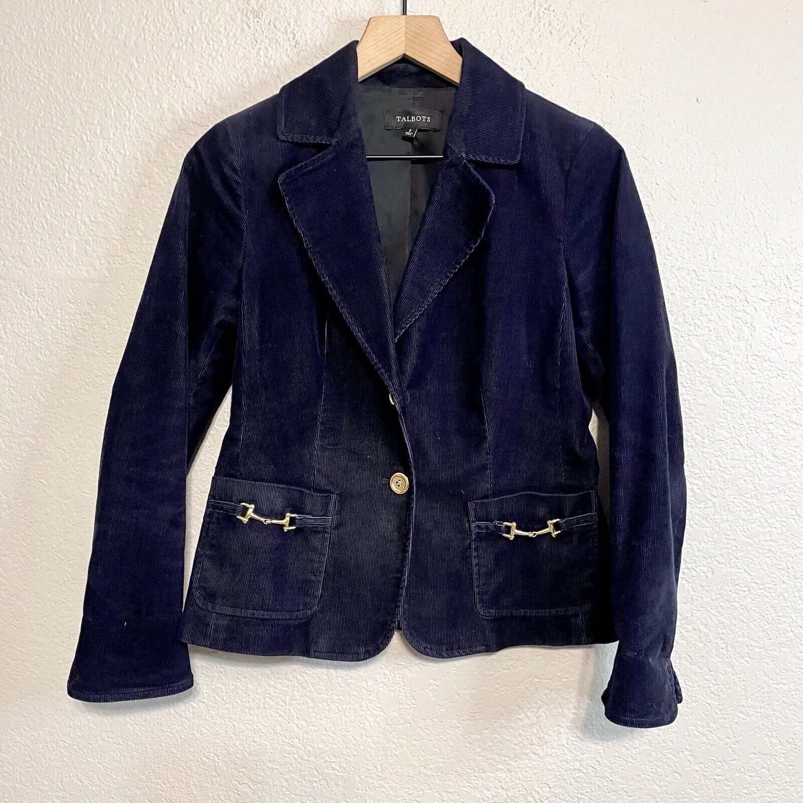 Stretch Corduroy Blazer