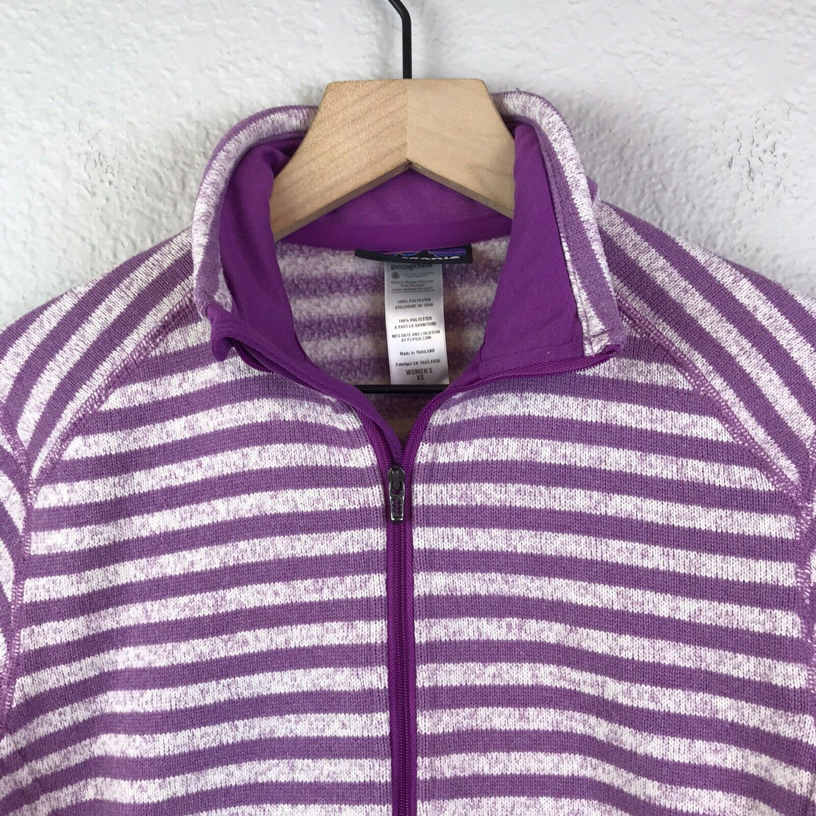 Striped Half Zip Pullover Sweater