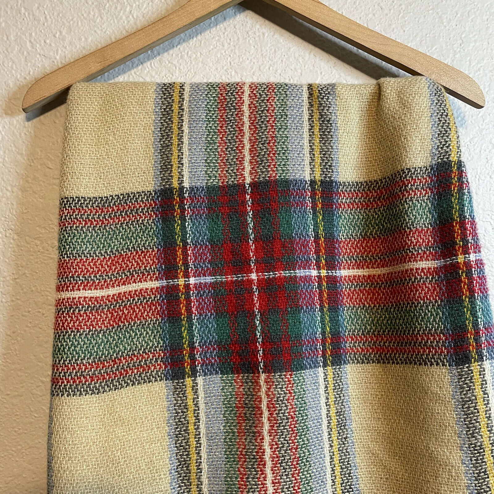 Plaid Blanket Scarf