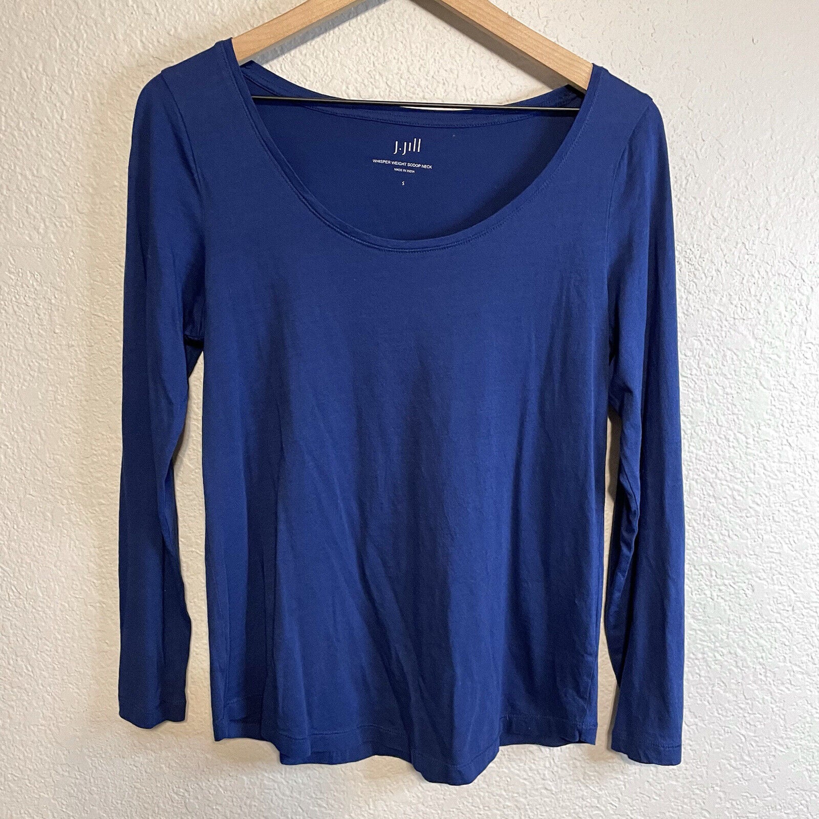 Long Sleeve Scoop Neck Tee