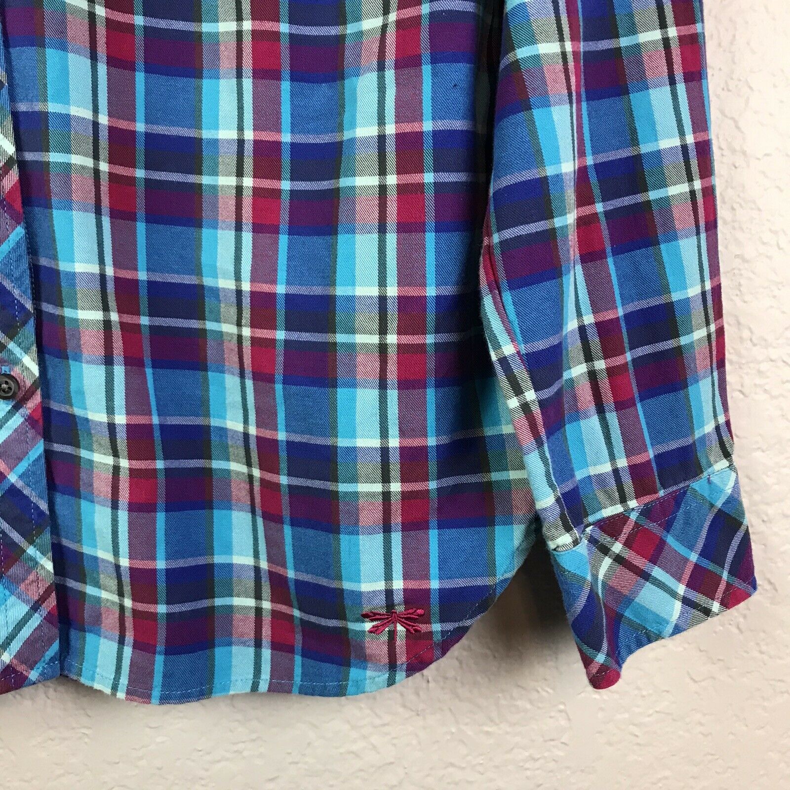 Plaid Long Sleeve Button Up