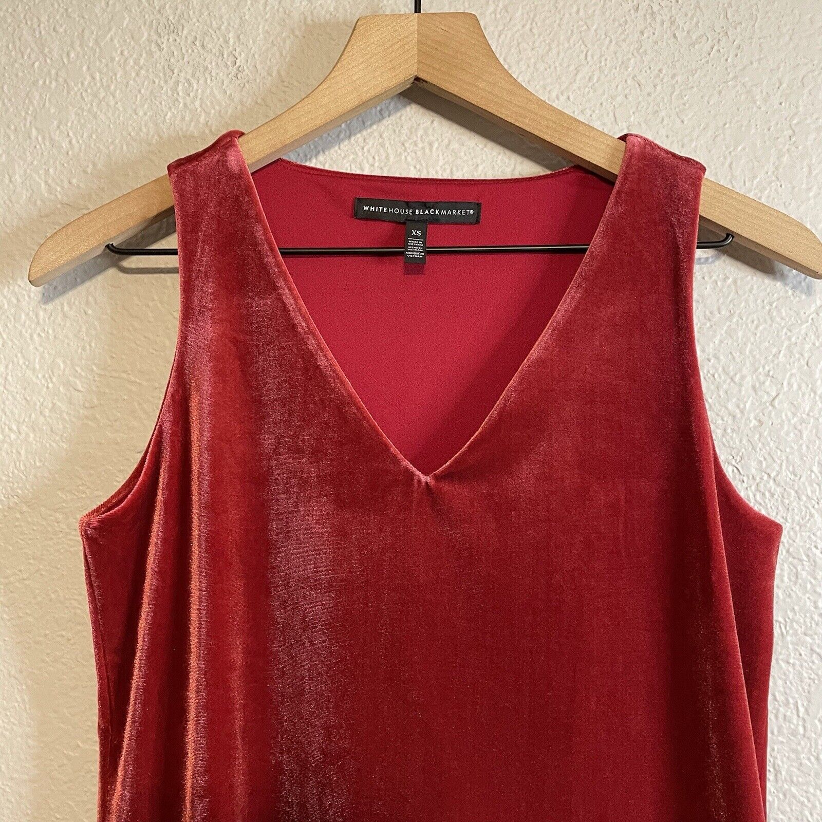 Velvet Sleeveless Top