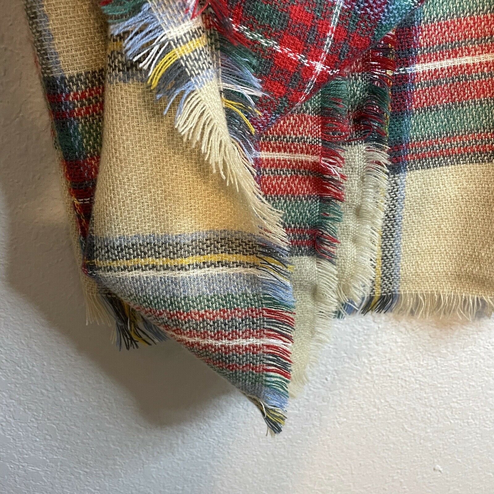 Plaid Blanket Scarf