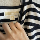 Striped A-Line Dress-5