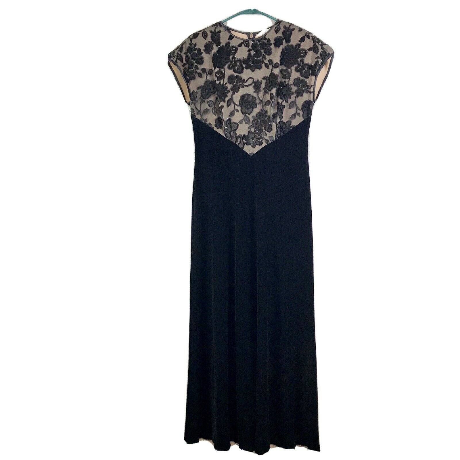 Velvet Formal Maxi Dress