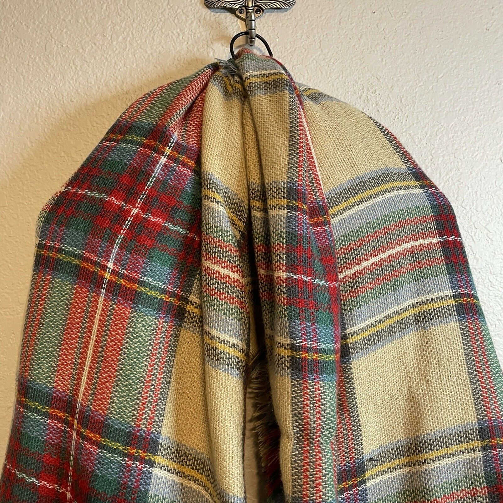 Plaid Blanket Scarf