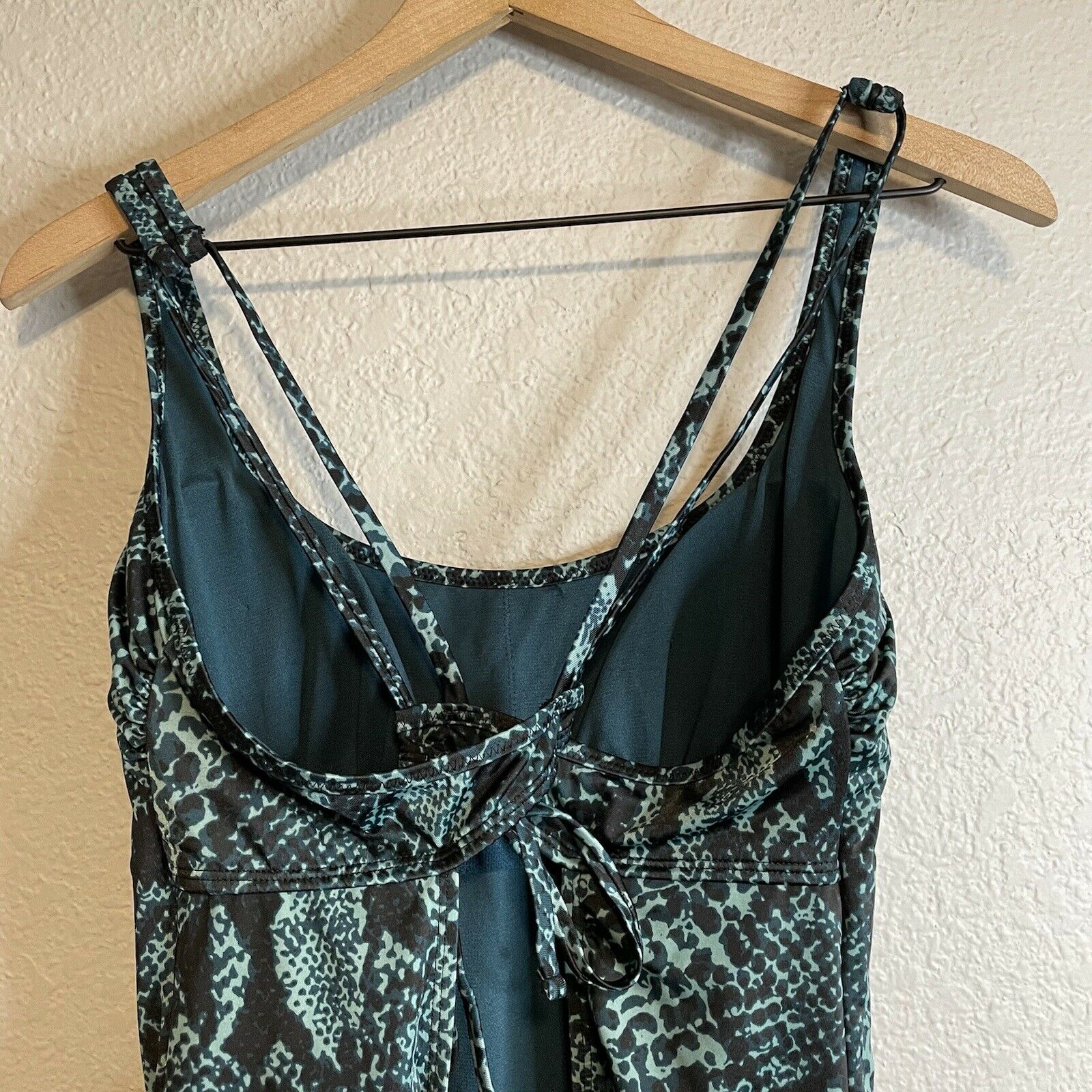 Snakeskin One-Piece Swim Suit