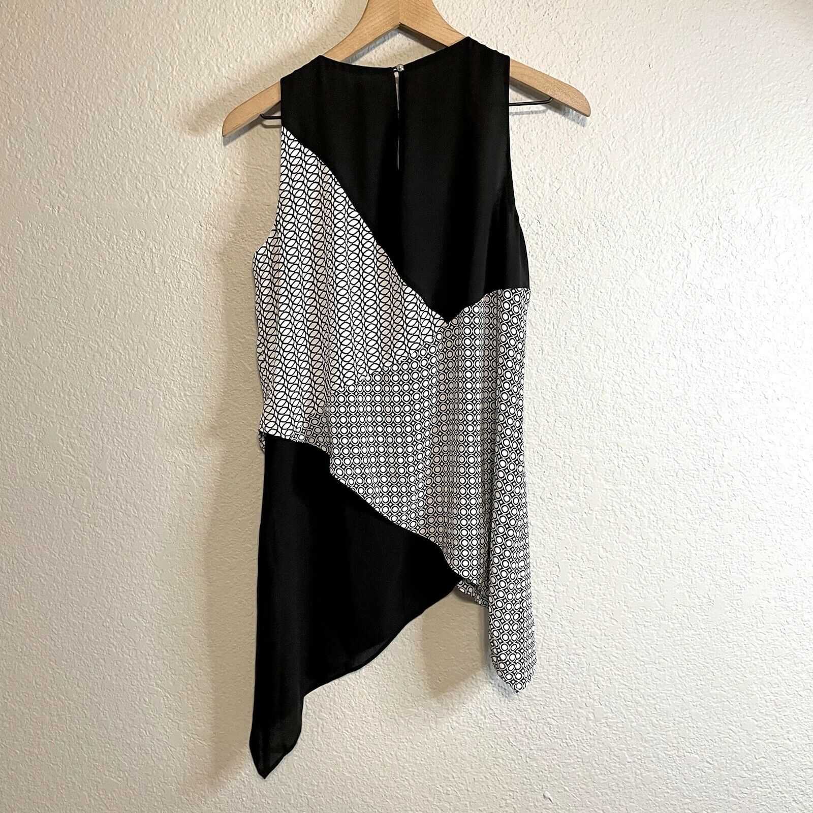 Asymmetrical Hem Blouse