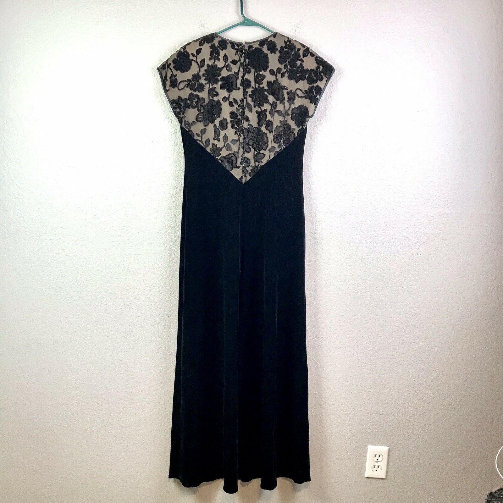 Velvet Formal Maxi Dress