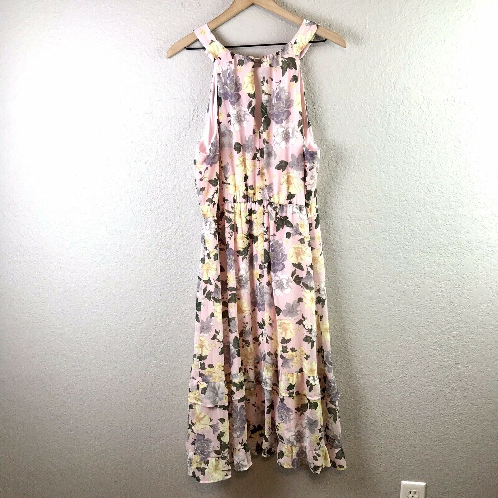 Floral Tiered Midi Dress