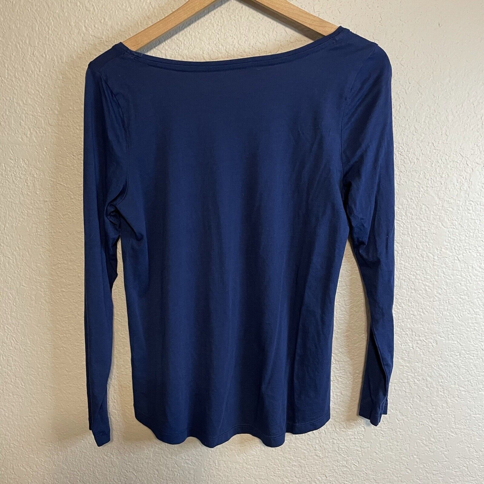 Long Sleeve Scoop Neck Tee