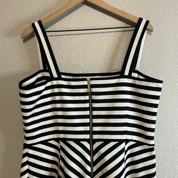 Striped A-Line Dress