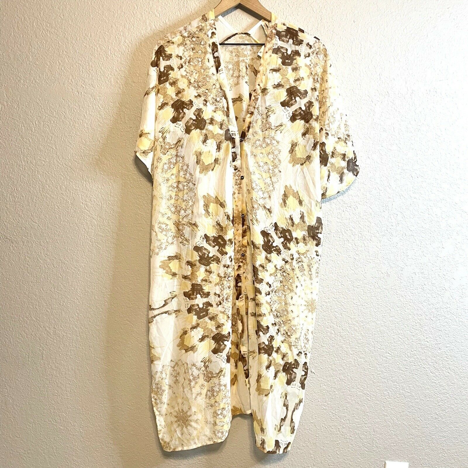 Sheer Duster Kimono Cardigan