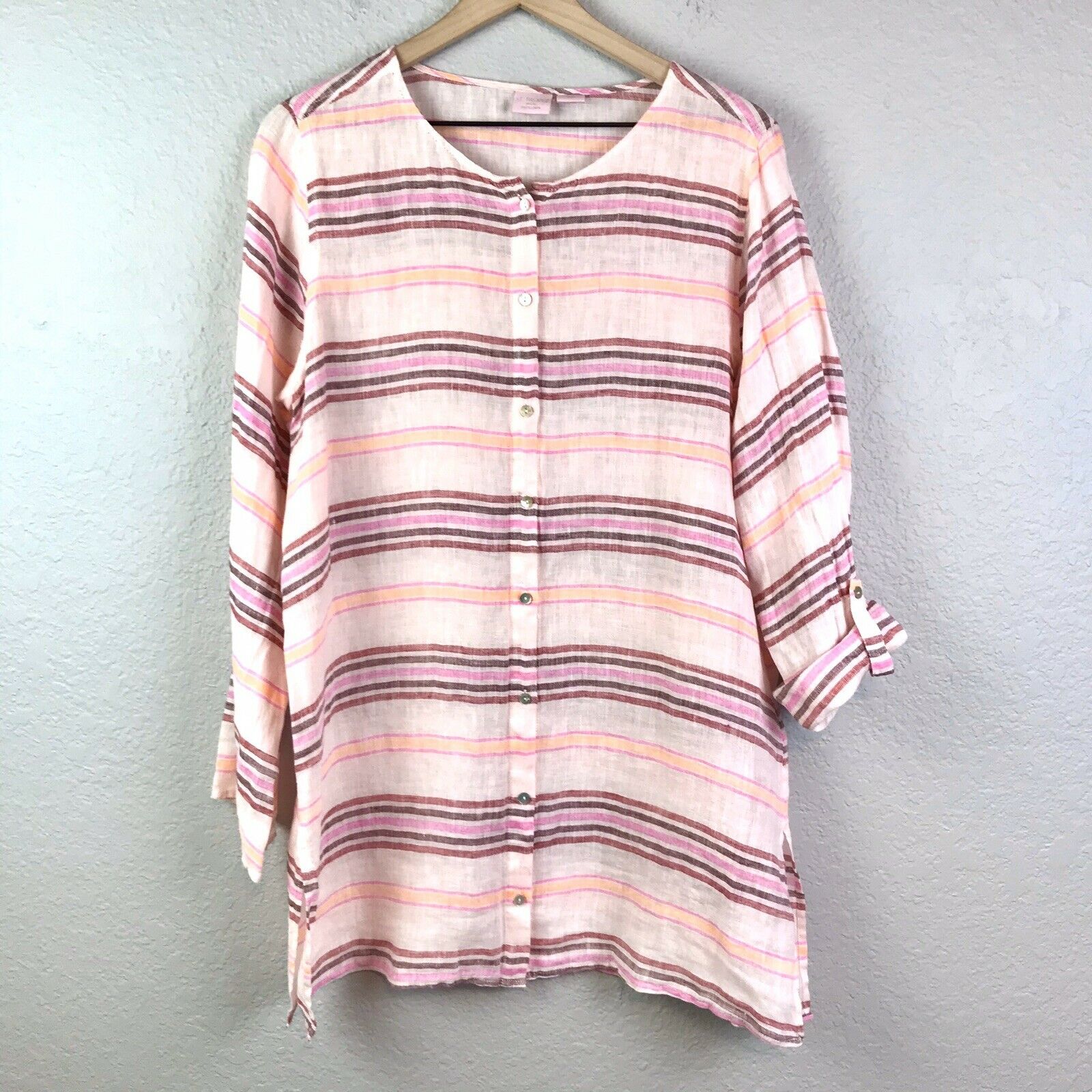 Striped Linen Tunic