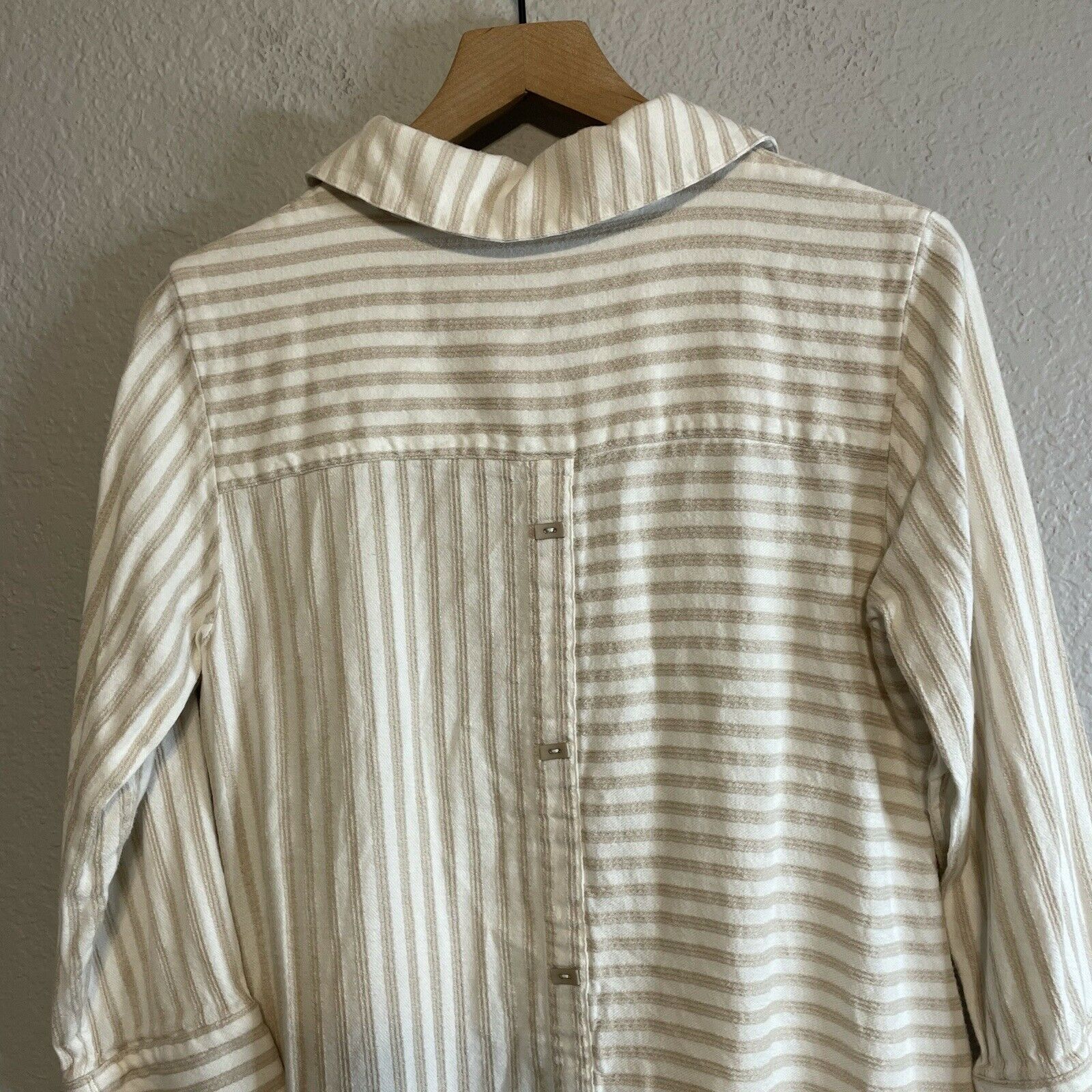 Striped Button Up Tunic