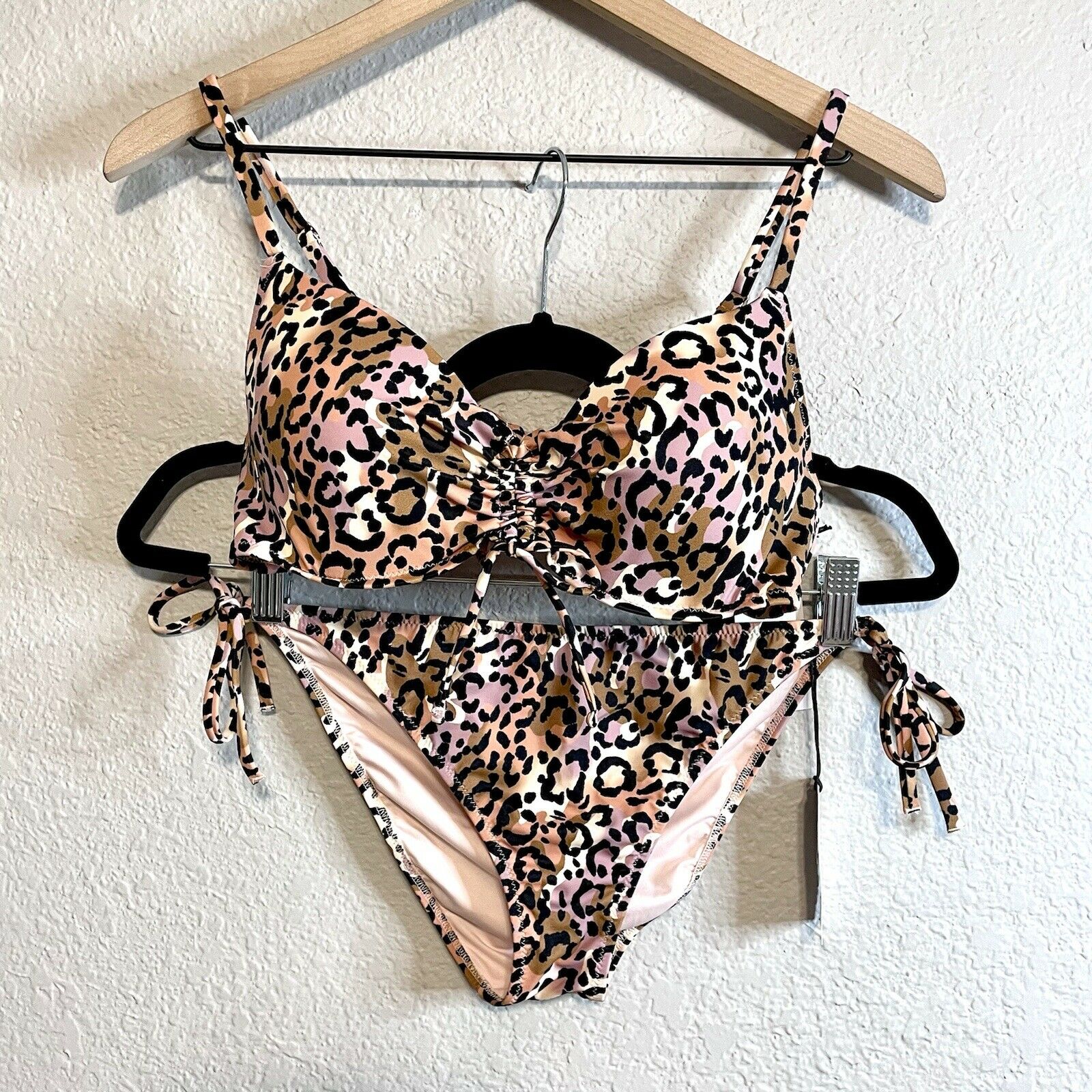 Leopard Print 2 Piece Bikini