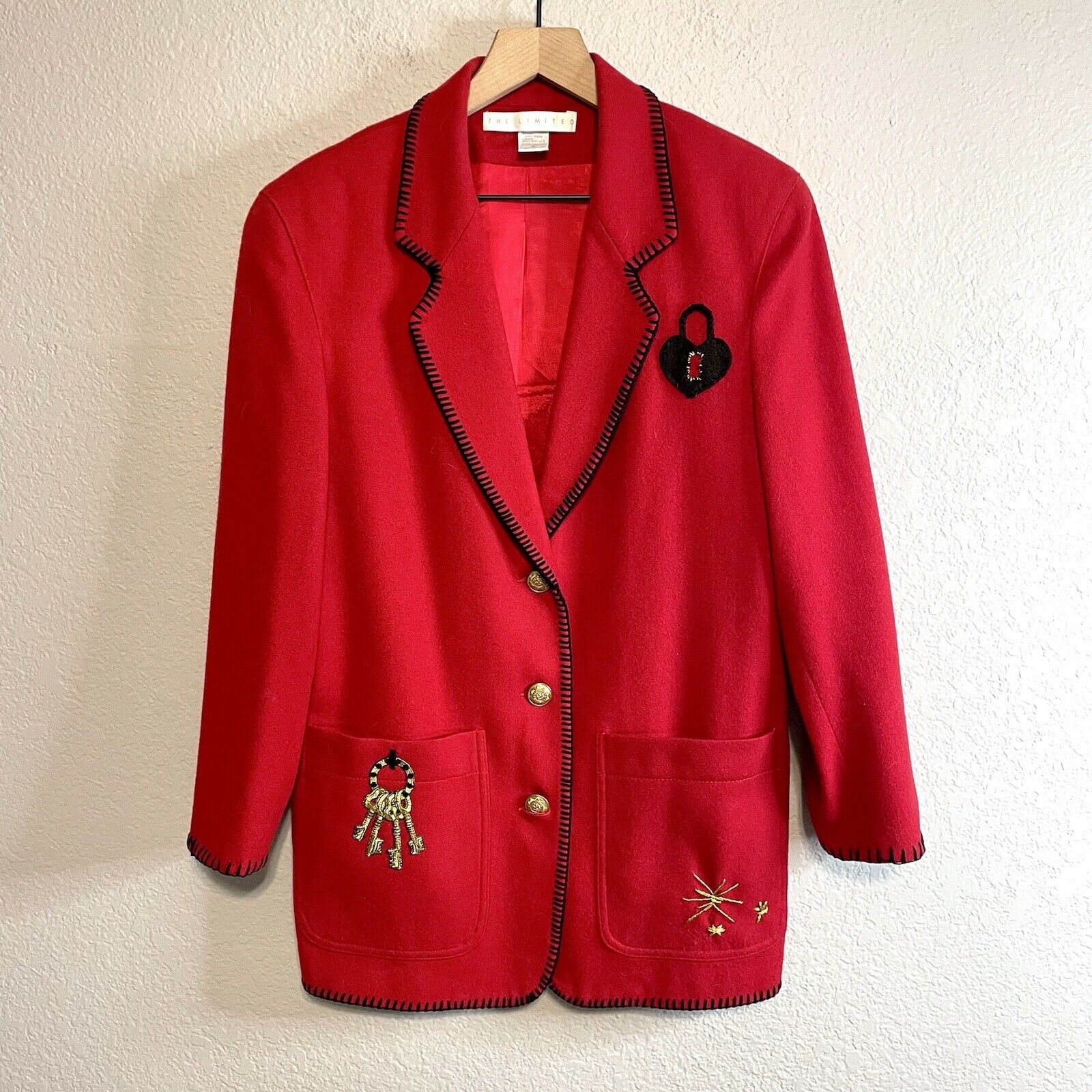 Embroidered Blazer Jacket