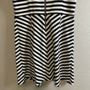 Striped A-Line Dress-9