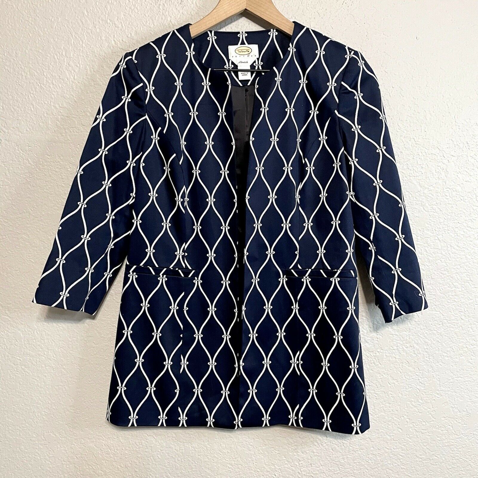 Open Front Blazer Tunic Jacket