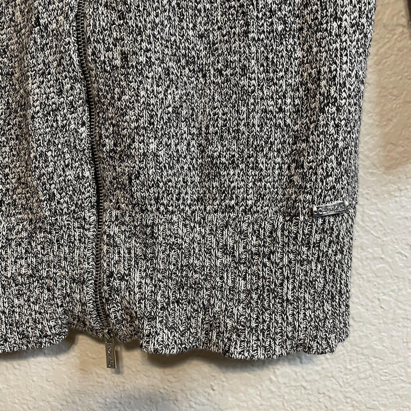 Zip Front Sweater Cardigan