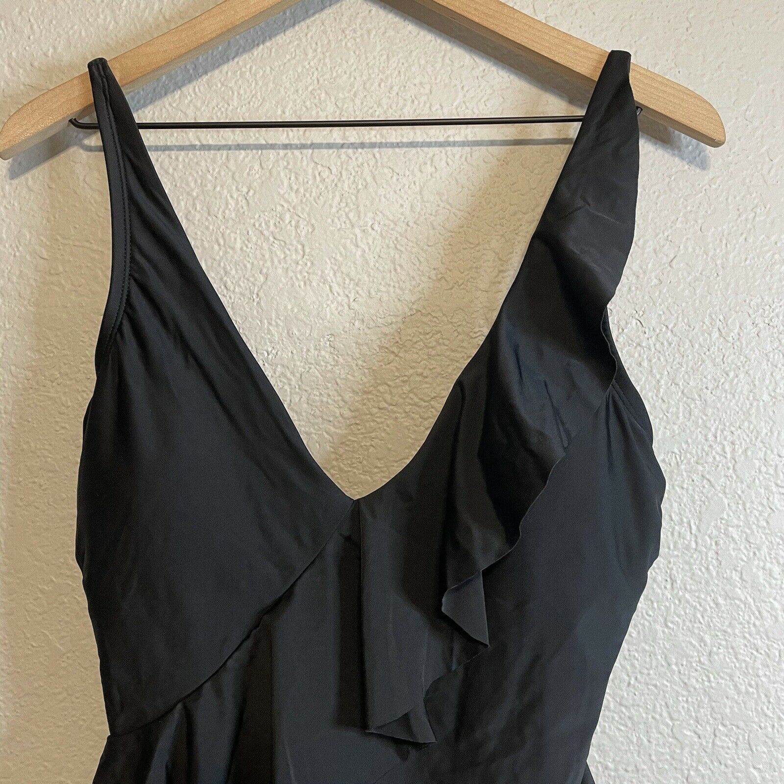 Asymmetrical Ruffle One Piece Swimsuit