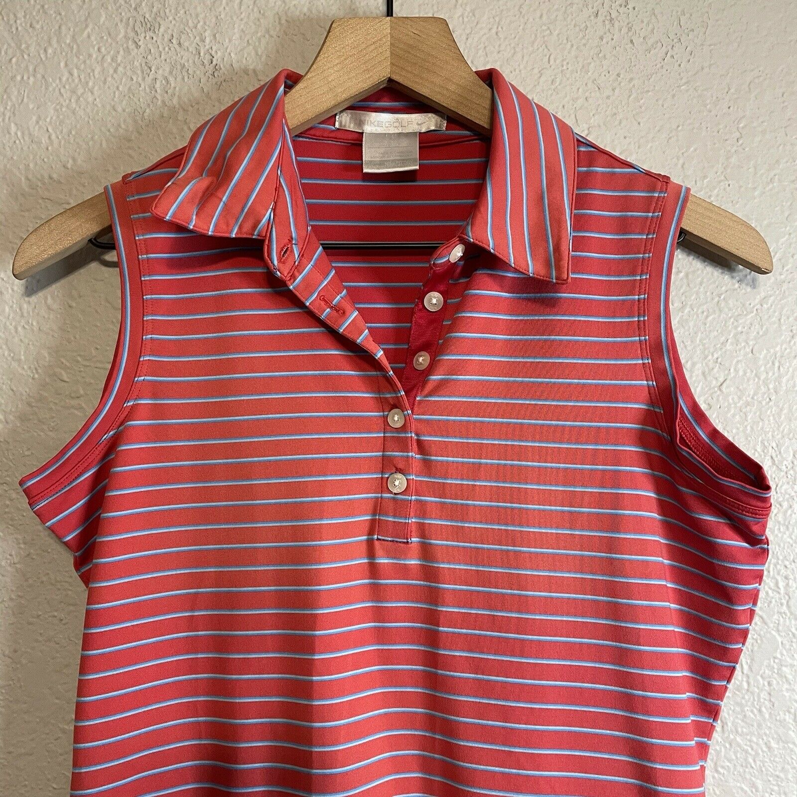 Striped Golf Polo