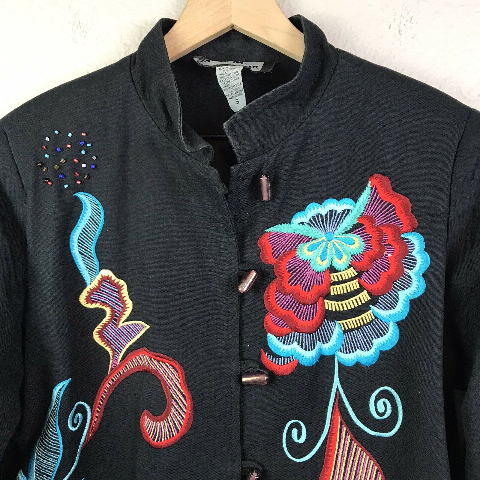 Beaded Embroidered Glass Bead Jacket