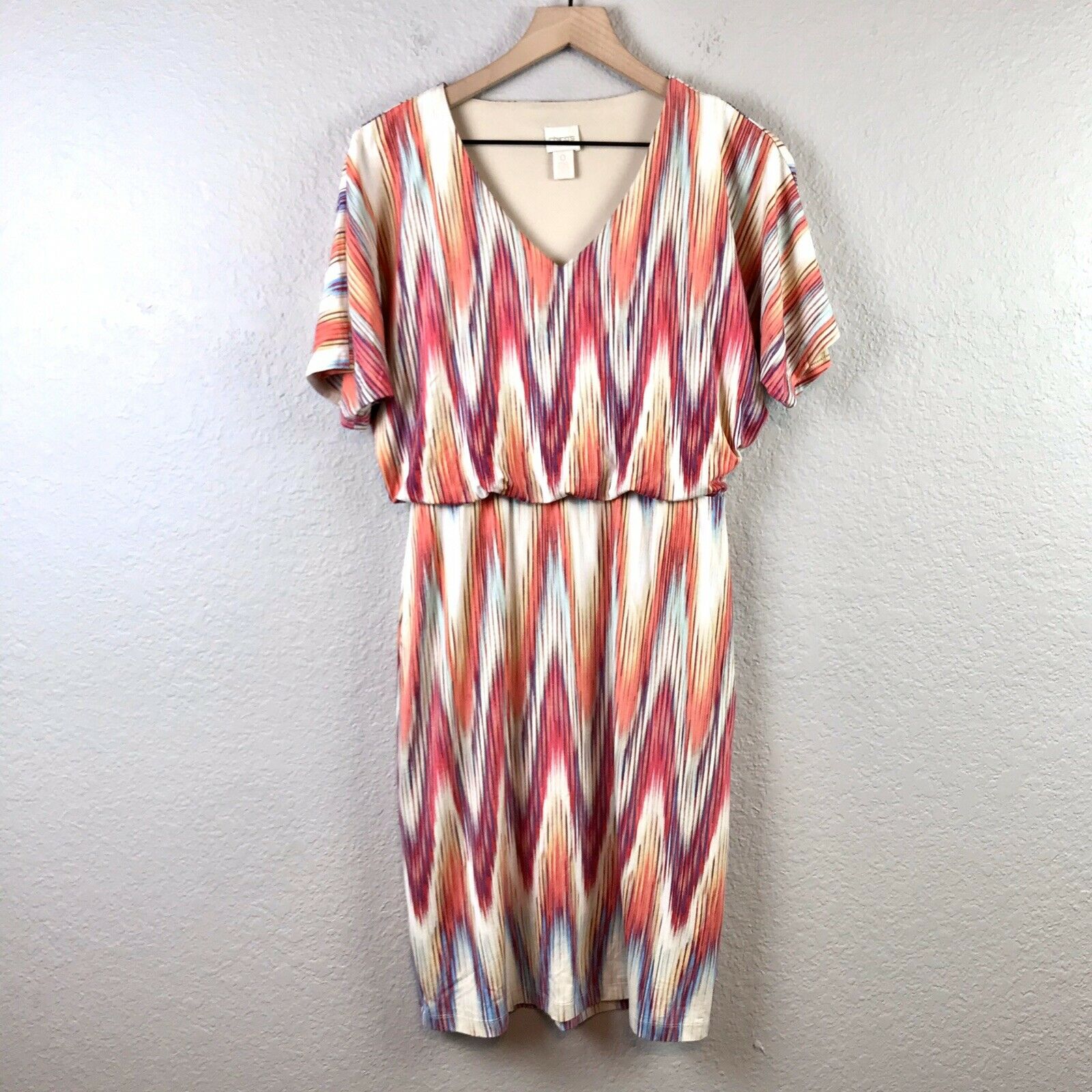 Chevron Striped Dress