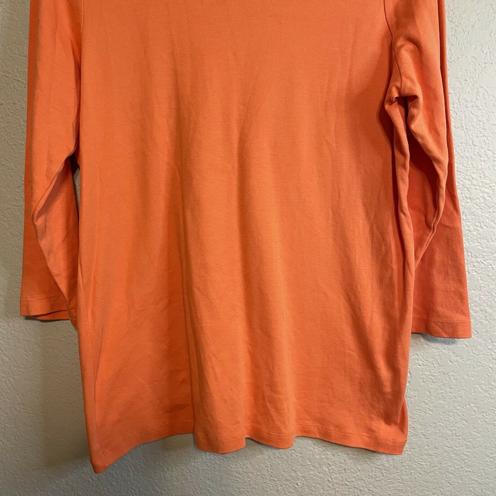 Wide Neck Cotton Tee